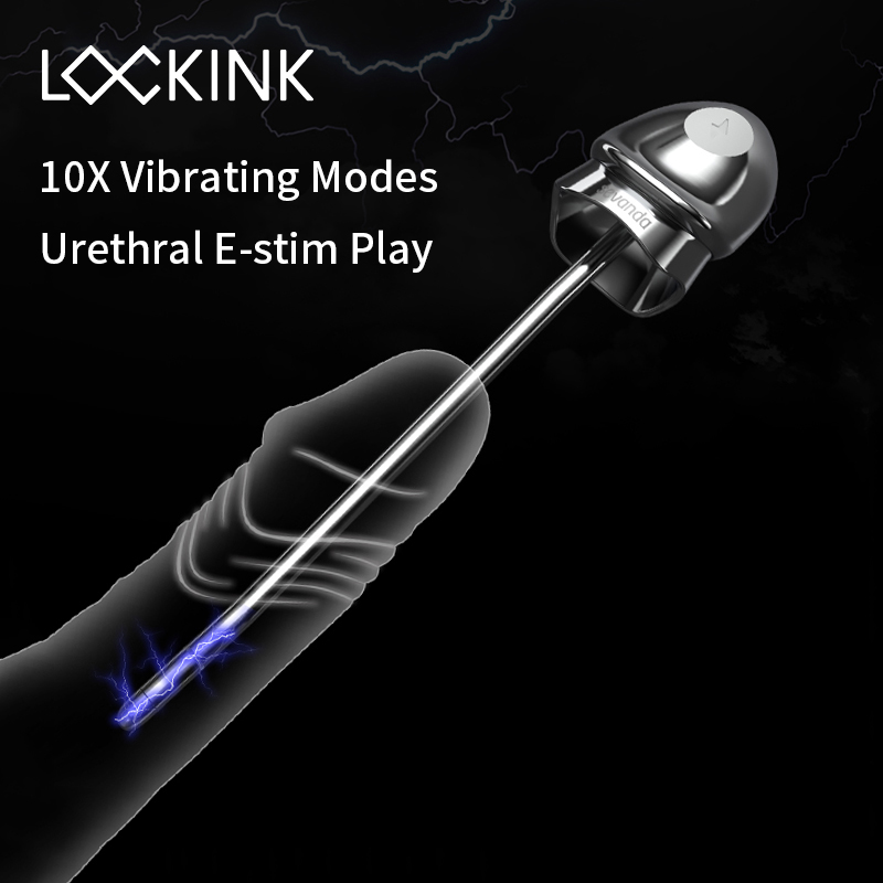 Electro E-Stim S-hock Male Penis Enhancer Stainless Anal Plug